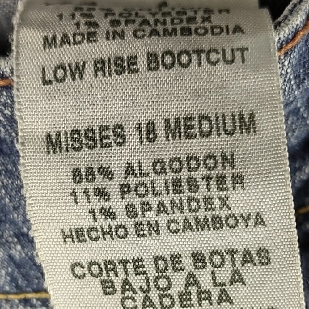 Levi's Women's Vintage Misses Bootcut Five Pocket Jeans (Size 16M) - Picture 6 of 7